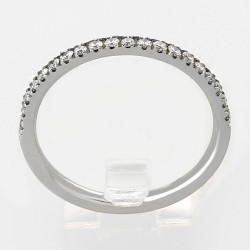 Alliance Femme or et diamants Romane 2