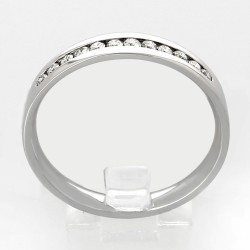 Alliance Femme or et diamants Ela 2