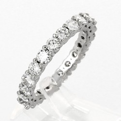 Alliance Femme or et diamants Elisea
