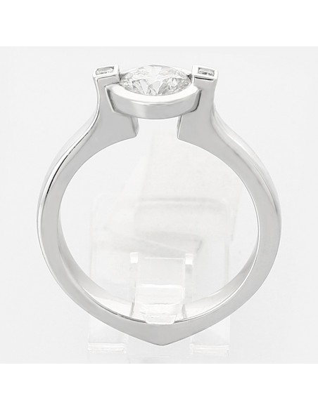 Solitaire or et diamants Leona , en or 18 carats Solitaire or et diamants Leona , en or 18 carats