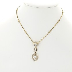 Collier or et diamants Amber - or 18 carats