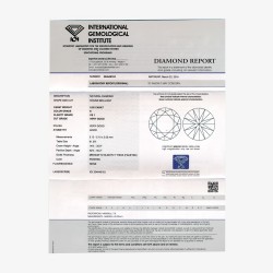 Diamant Rond de 0,50 ct E - VS1 2