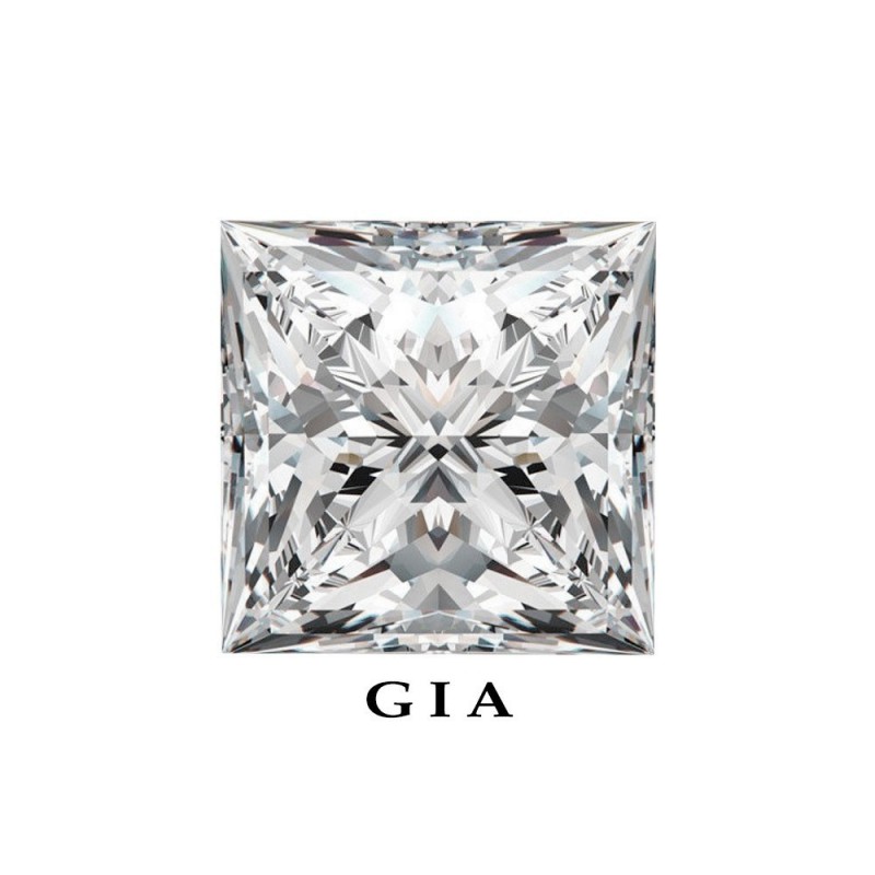 Diamant Princesse 1,14ct G - SI1 