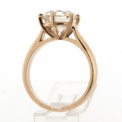 Solitaire or et diamant Anna 2