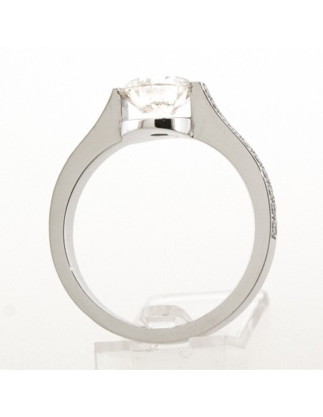 Solitaire or et diamants Chloé Solitaire or et diamants Chloé