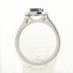 Bague or, saphir et diamants Joy. 2