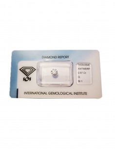 Diamant Rond 0,57ct G - SI 1