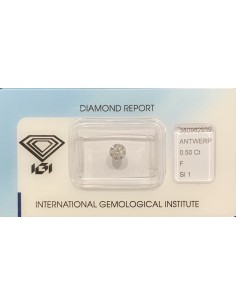 Diamant Rond 0,50ct F - SI1
