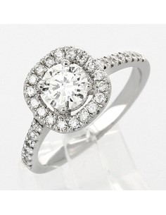 Bague or et diamants Kelly 0,40 ct