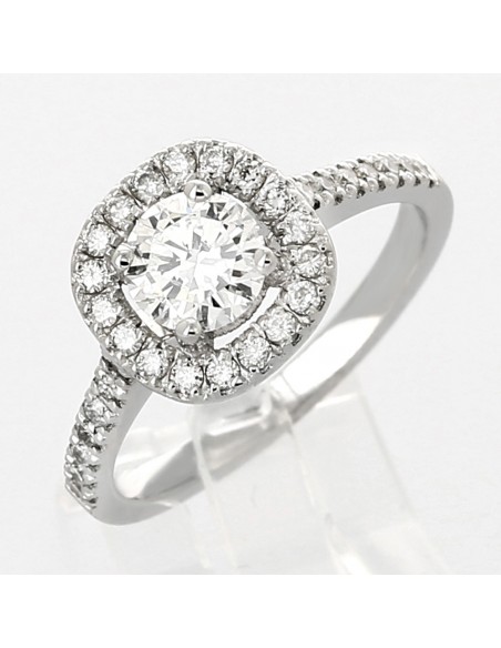 Bague or et diamants Kelly 0,40 ct