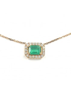 Collier émeraude et...