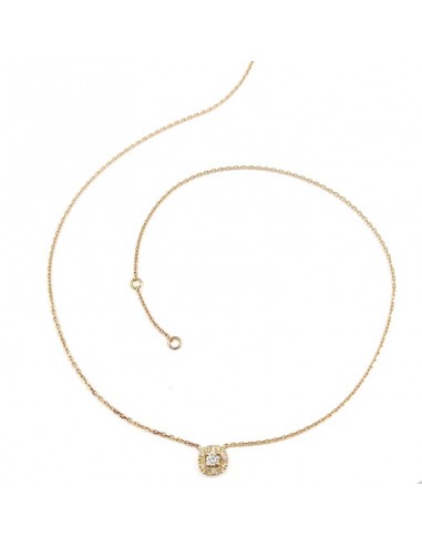 Collier or et diamants Kelly
