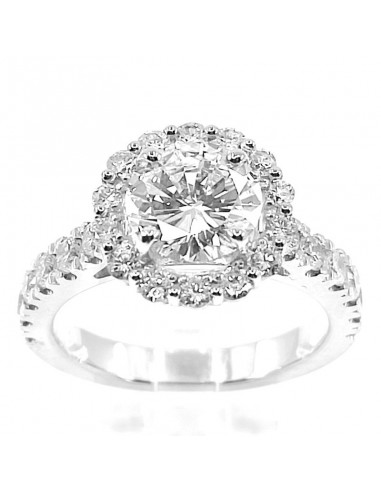 Bague or et diamants Crown