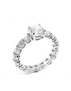 Solitaire diamants Marie