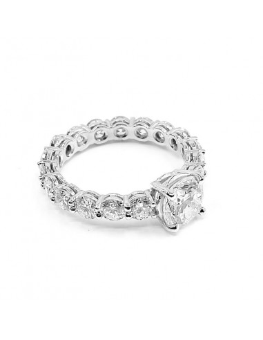 Solitaire diamants Marie