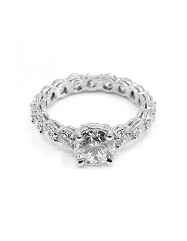 Solitaire diamants Marie