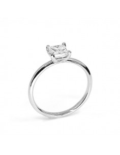 Solitaire diamant The Square 2