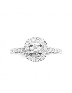 Bague or et diamants Kelly...
