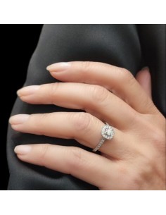 Bague or et diamants Kelly... 2