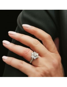 Bague diamants Flocon 2