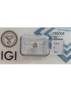 Diamant Rond 1,26 ct E VS2
