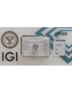 Diamant Rond 1,41 ct HSI2