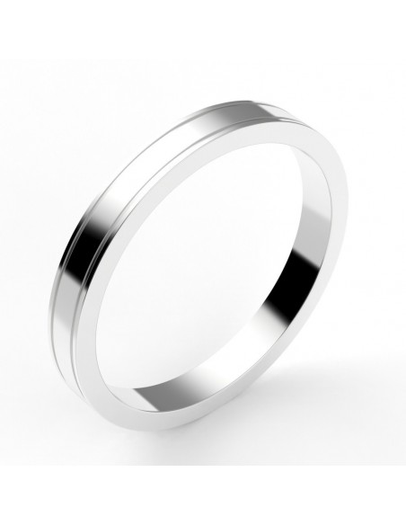 Alliance femme Josy 2,5 mm - or 18 carats