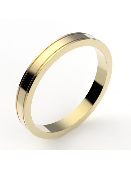 Alliance femme Josy 2,5 mm - or 18 carats