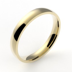 Alliance or Femme Ruban 3  - or 18 carats - 3 mm 2