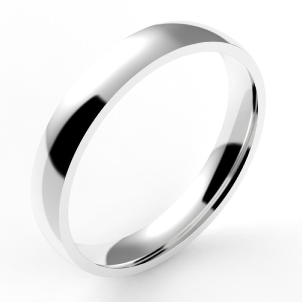 Alliance or Homme Ruban 3,5 - or 18 carats - 3,5 mm