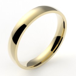 Alliance or Homme Ruban 3,5 - or 18 carats - 3,5 mm 2