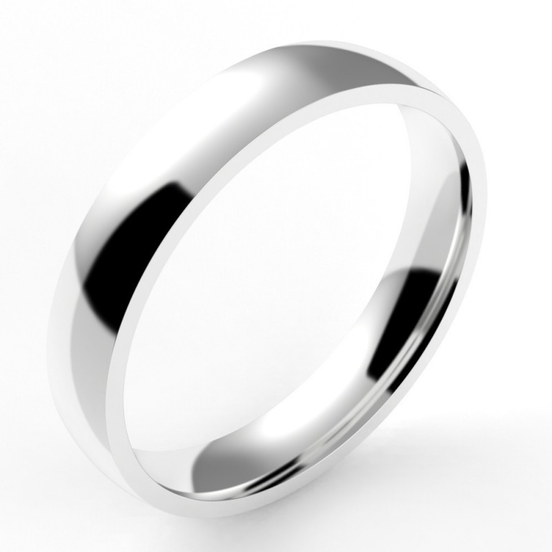 Alliance homme ruban confort - or 18 carats - 4 mm Alliance homme ruban confort - or 18 carats - 4 mm