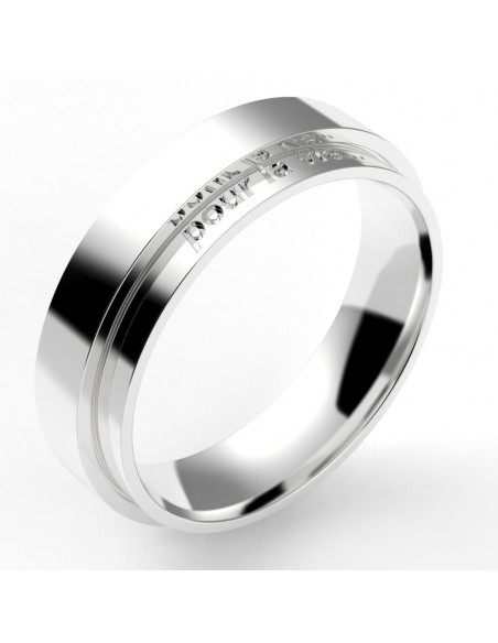 Alliance or Homme Sebastien - or 18 carats - 5,5 mm