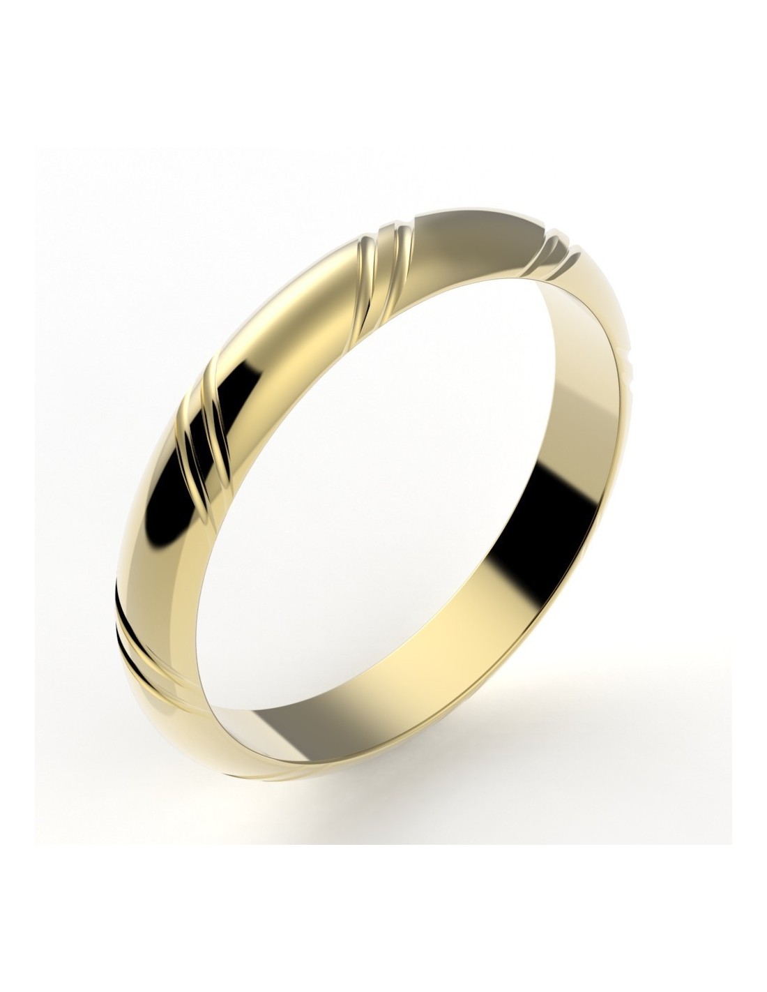 Alliance Homme en Or Marius Tellor Diamantaire
