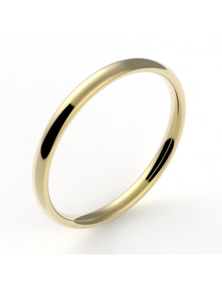 Alliance Femme Nombre d'Or 2 mm - or 18 carats Alliance Femme Nombre d'Or 2 mm - or 18 carats