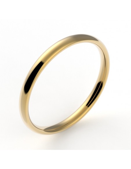Alliance Femme Nombre d'Or 2 mm - or 18 carats Alliance Femme Nombre d'Or 2 mm - or 18 carats