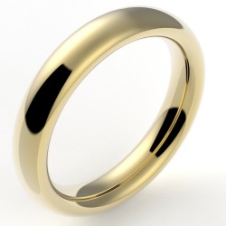 Alliance or Homme Nombre d'Or 4,5 mm - or 18 carats 2