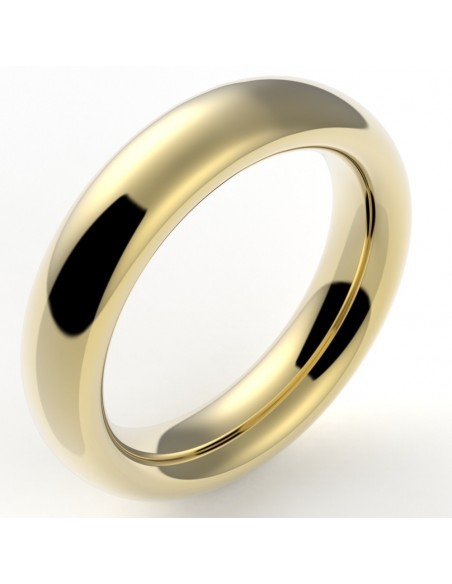 Alliance or Homme Nombre d'Or 5,5 mm - or 18 carats